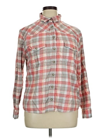 Jachs Girlfriend Long Sleeve Button-Down Shirt (view 1)