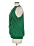 Mossimo 100% Polyester Green Sleeveless Blouse Size M - photo 5