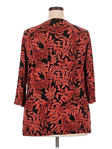 JM Collection 3/4 Sleeve Blouse (view 2)