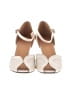 FRYE 100% Leather Ivory Heels Size 9 1/2 - photo 2
