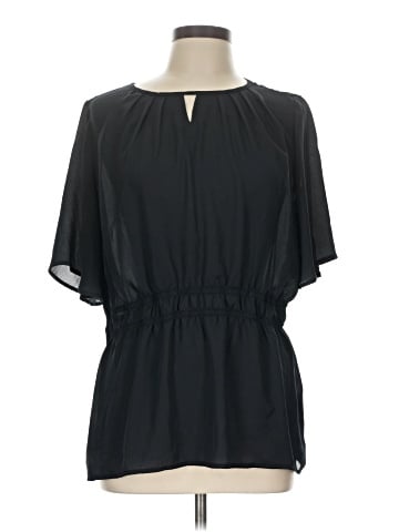IMAN Short Sleeve Blouse (view 1)