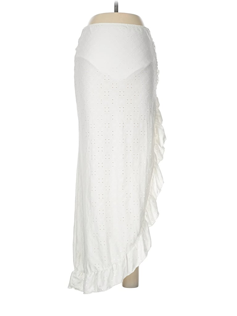 Pre-owned Halara Swimsuit Cover Up In White