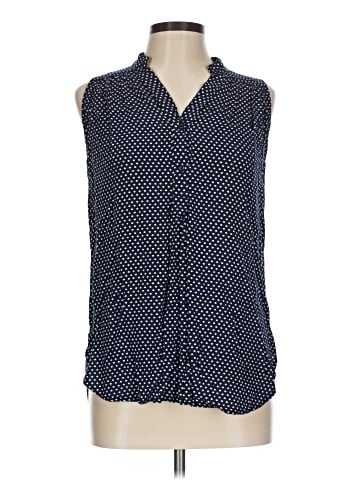 Fun2Fun Sleeveless Button-Down Shirt (view 1)