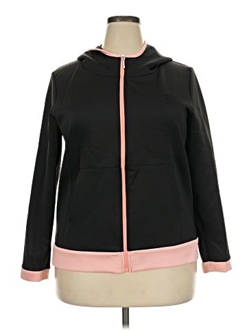 Feathers Zip Up Hoodie (view 1)