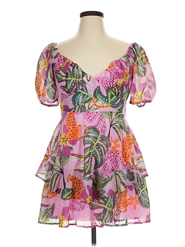 Pre-owned Crystal Doll Cocktail Dress In Pink