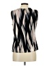Calvin Klein Silver Black Sleeveless Blouse Size L (petite) - photo 2