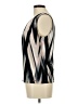 Calvin Klein Silver Black Sleeveless Blouse Size L (petite) - photo 5