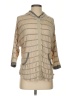 Tiny 100% Viscose Stripes Gold Jacket Size XS - photo 1