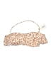 Dillard's Animal Print Tan Swimsuit Top Size M - photo 1