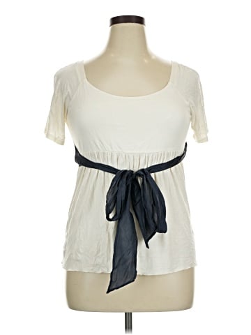 Velvet Short Sleeve Top (view 1)