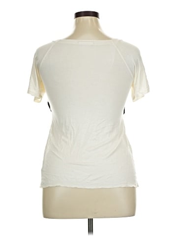 Velvet Short Sleeve Top (view 2)