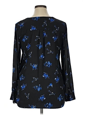 My Michelle Long Sleeve Blouse (view 2)