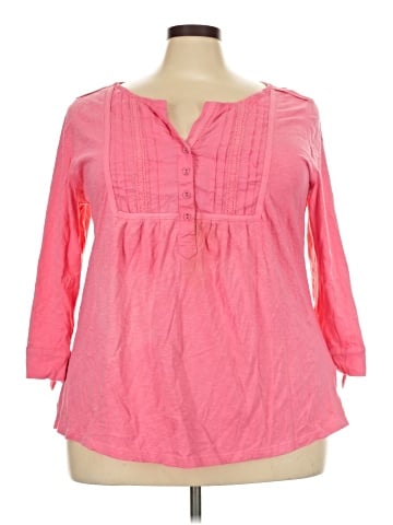 Charter Club 3/4 Sleeve Blouse (view 1)