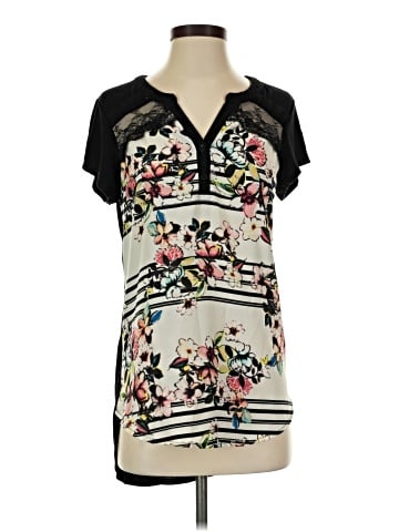Perseption Concept Short Sleeve Blouse (view 1)