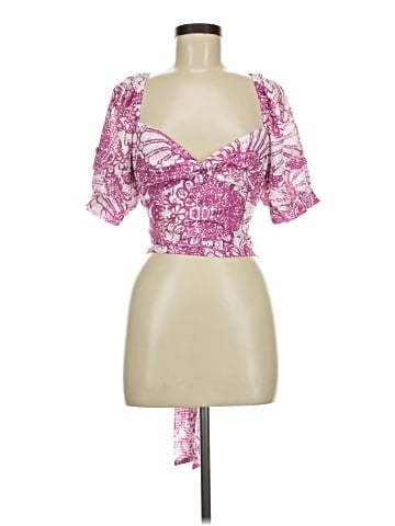 Lulus Short Sleeve Blouse (view 1)