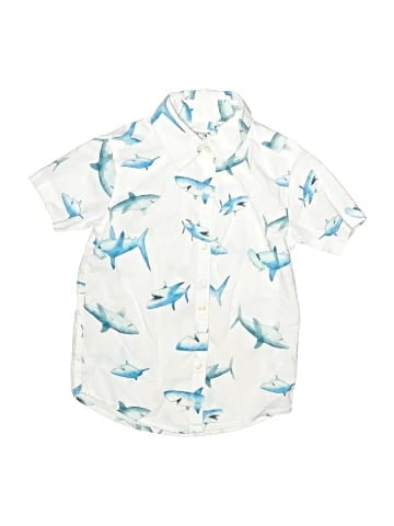 Carter's Short Sleeve Button-Down Shirt (view 1)