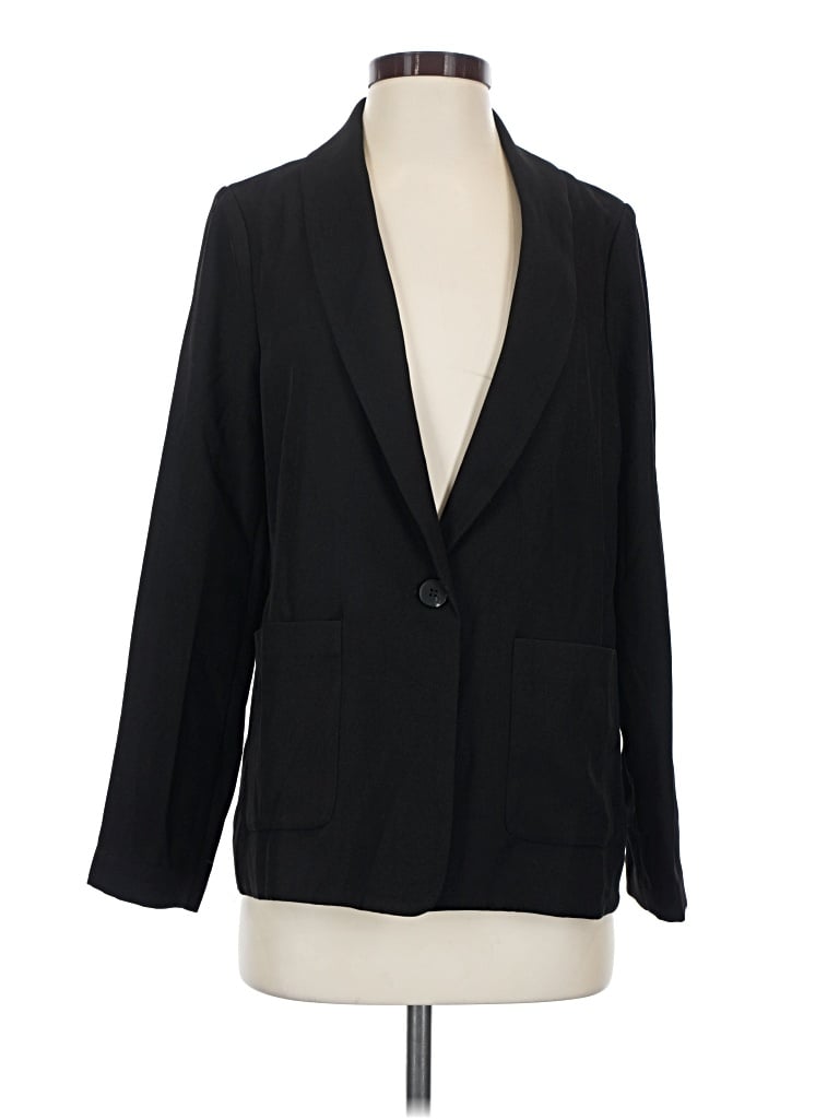 Pre-owned Current Air Blazer Jacket In Black