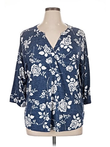 Papermoon 3/4 Sleeve Blouse (view 1)