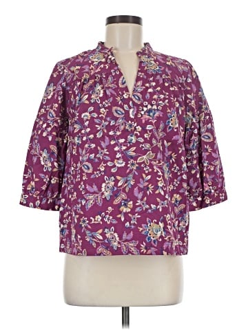 J.Jill 3/4 Sleeve Blouse (view 1)