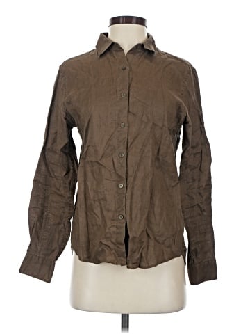 Uniqlo Long Sleeve Button-Down Shirt (view 1)