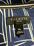 Talbots 100% Cotton Blue Long Sleeve Button-Down Shirt Size Med Petite - photo 7