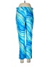 Attyre New York Print Blue Active Pants Size M (estimated, petite) - photo 1