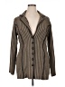 Michael Simon Houndstooth Brown Coat Size XL - photo 1