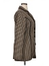 Michael Simon Houndstooth Brown Coat Size XL - photo 4
