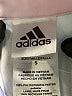Adidas 100% Polyester Metallic Silver Track Jacket Size 5 - photo 3