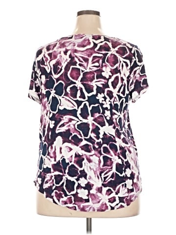Simply Vera Vera Wang Short Sleeve Blouse (view 2)