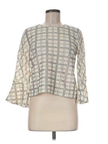 Eva Mendes by New York & Company 3/4 Sleeve Blouse (view 1)
