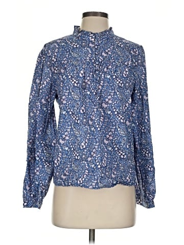 Liberty Art Fabrics for J.Crew Long Sleeve Blouse (view 1)