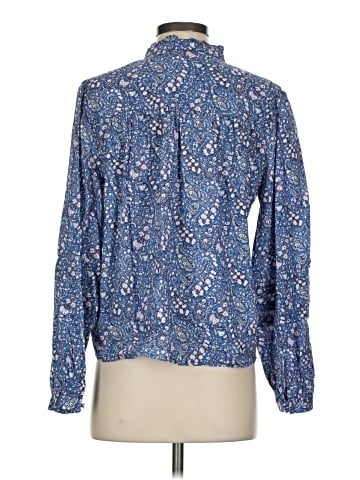 Liberty Art Fabrics for J.Crew Long Sleeve Blouse (view 2)