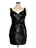 Express 100% Polyester Black Cocktail Dress Size XL - photo 1