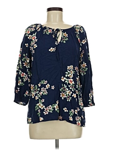 St. John's Bay 3/4 Sleeve Blouse (view 1)