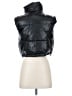 Zara 100% Polyurethane Black Vest Size S - photo 2