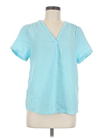 St. John's Bay Short Sleeve Blouse (view 1)
