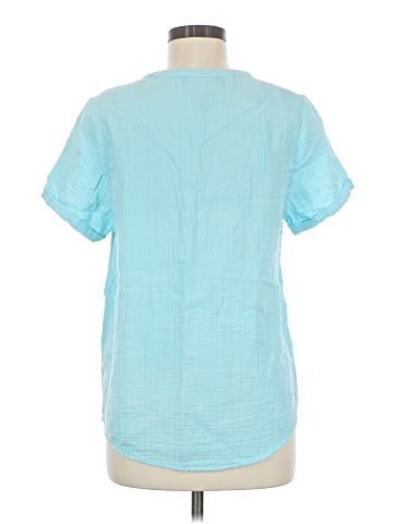 St. John's Bay Short Sleeve Blouse (view 2)