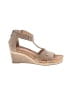 Adrienne Vittadini Tan Wedges Size 8 - photo 1