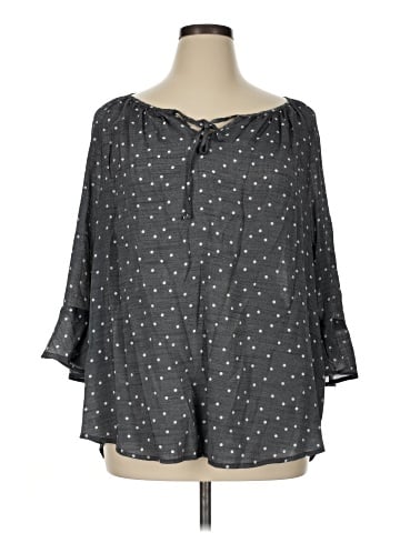 Fred David 3/4 Sleeve Blouse (view 1)