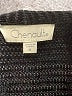 Chenault 100% Polyester Black Cardigan Size M - photo 7