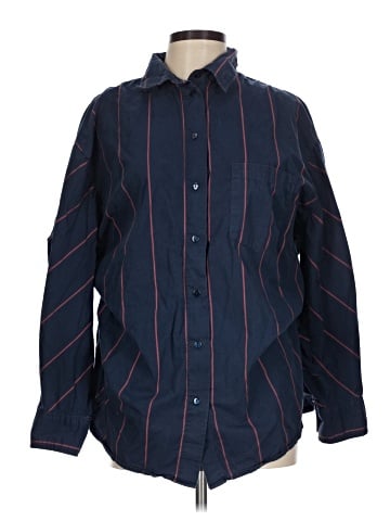 ASOS Design Long Sleeve Button-Down Shirt (view 1)