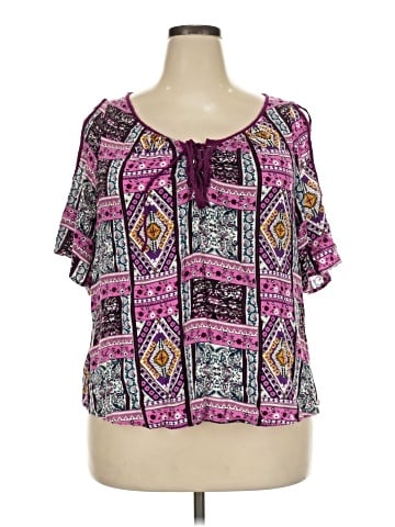 Cato Short Sleeve Blouse (view 1)
