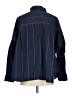 ASOS Design Stripes Blue Long Sleeve Button-Down Shirt Size 12 - photo 2
