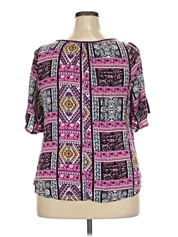 Cato Short Sleeve Blouse (view 2)