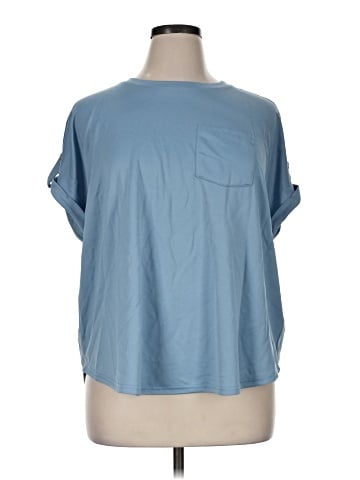 Cable & Gauge Short Sleeve Blouse (view 1)