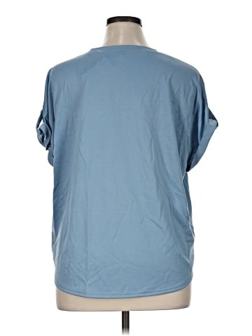 Cable & Gauge Short Sleeve Blouse (view 2)