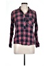 Dear John 100% Cotton Plaid Red Long Sleeve Button-Down Shirt Size L - photo 1