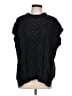 Emery Rose 100% Polyester Black Sweater Vest Size L - photo 1