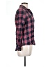 Dear John 100% Cotton Plaid Red Long Sleeve Button-Down Shirt Size L - photo 4